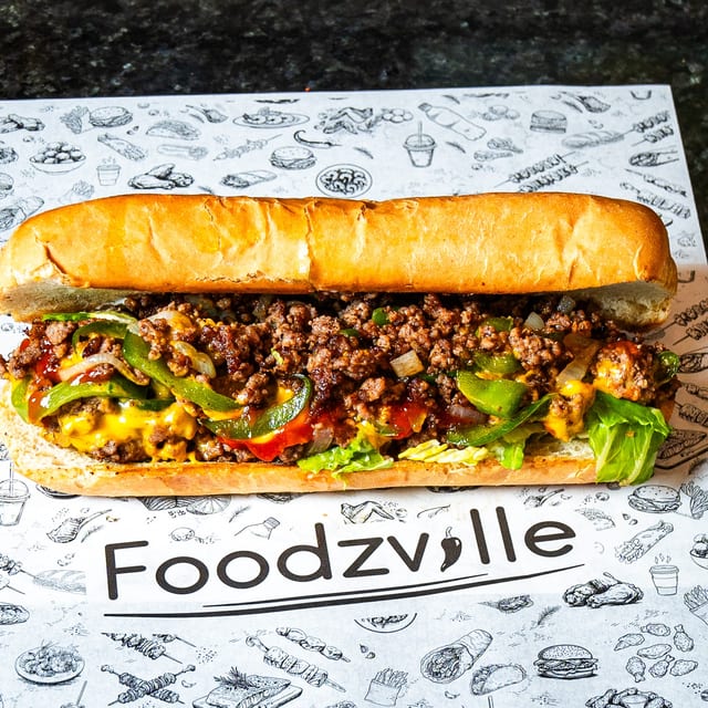 Chopped Cheese Sub.