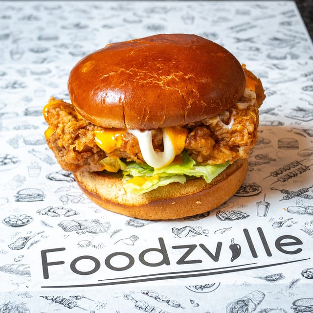 Zinger Chicken Burger.