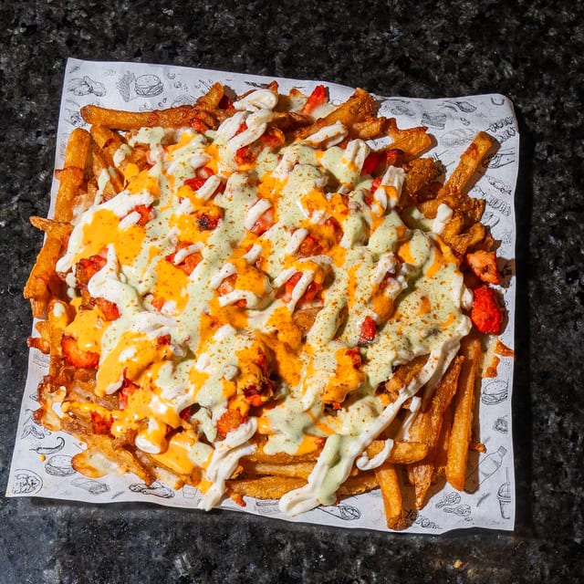 Tikka Kabob Fries.